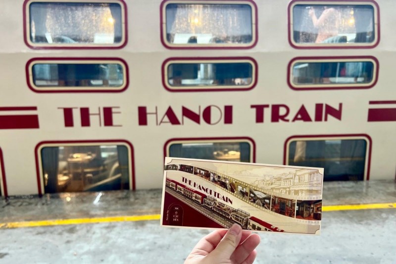 Giá vé và lịch trình đoàn tàu du lịch ‘Hà Nội 5 cửa ô’