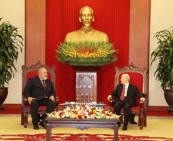 VIỆT NAM - CUBA: Thực hiện hiệu quả các thỏa thuận hợp tác, cùng giúp đỡ lẫn nhau