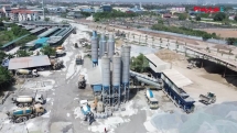 Hoài Đức – Hà Nội: Cần kiểm tra hoạt động trạm trộn bê tông Minh Tâm An Khánh